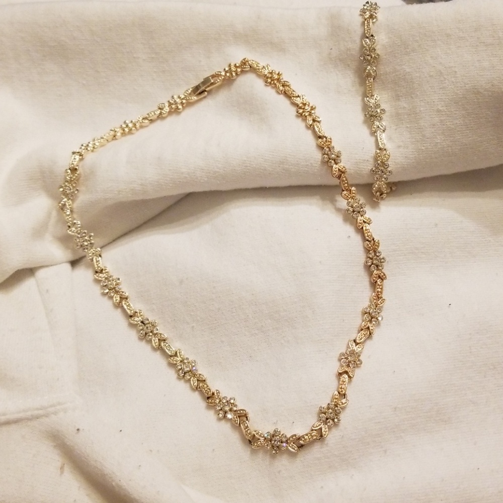 Necklace and matching Bracelet